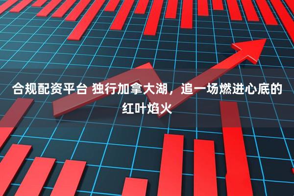 合规配资平台 独行加拿大湖，追一场燃进心底的红叶焰火